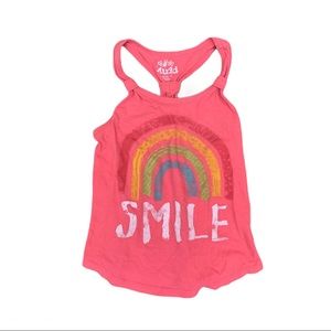 Girls pink tank